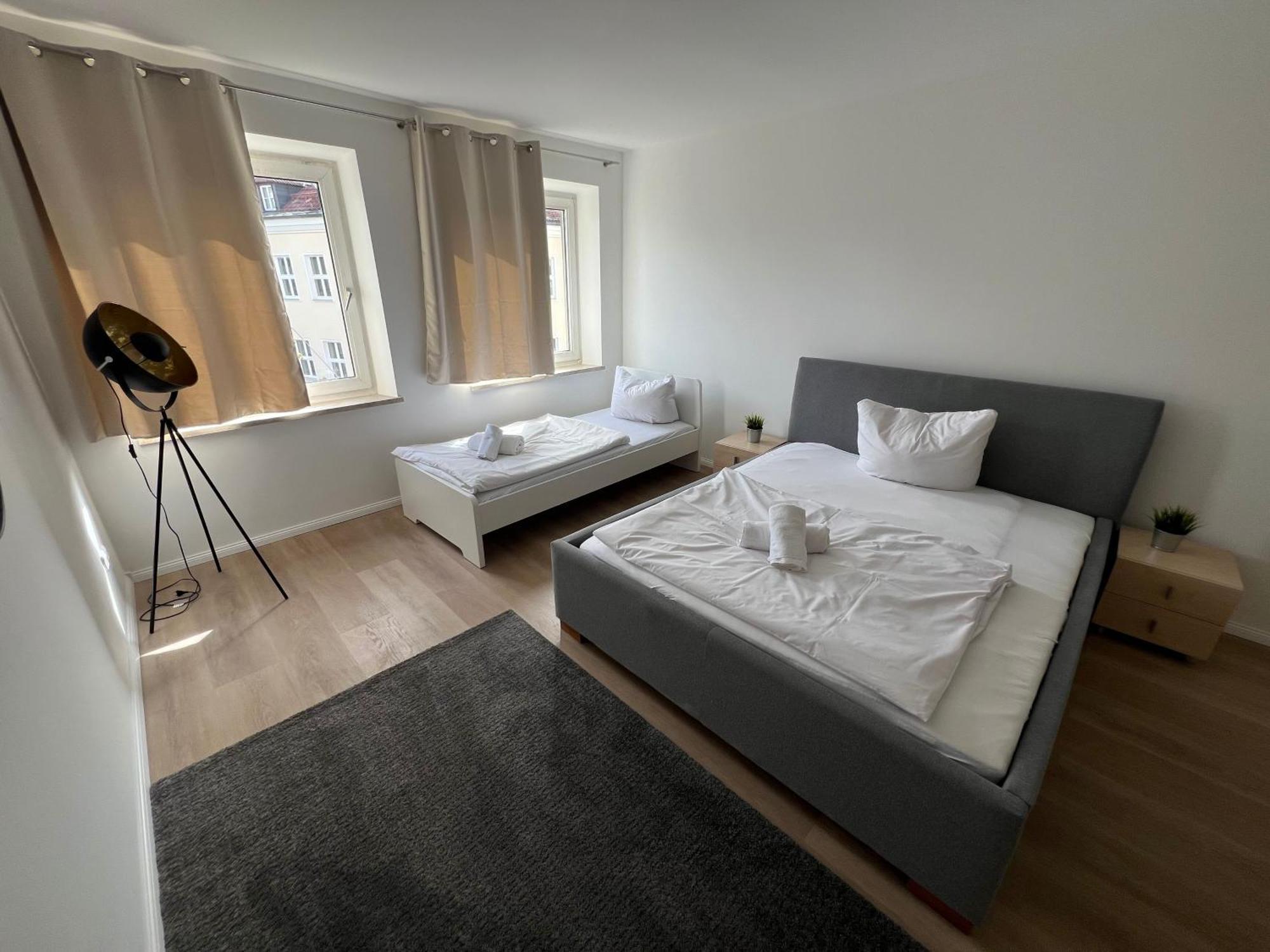 Zentrale Apartments In بايروث المظهر الخارجي الصورة